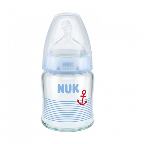 Bán Bình sữa Nuk thủy tinh núm ti S1-M NU66126 (120ml)
