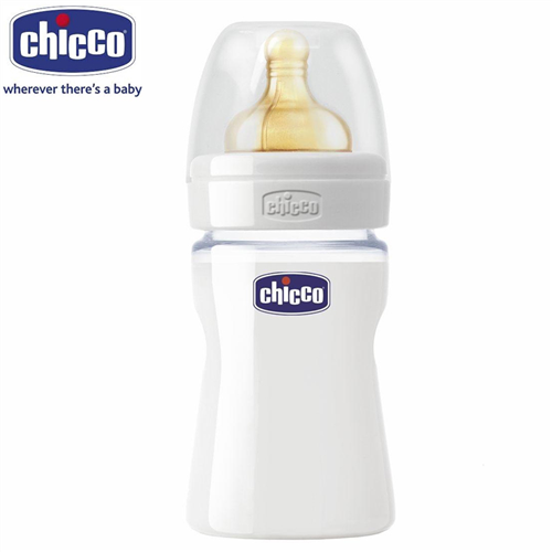 Bán Bình sữa Chicco 150ml (thủy tinh, núm cao su)