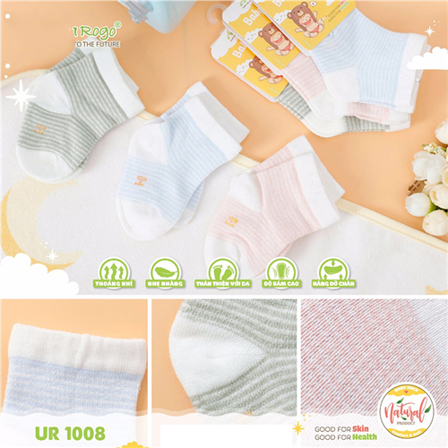 Bán Tất lưới Uala Rogo UR1008 (0-6M)