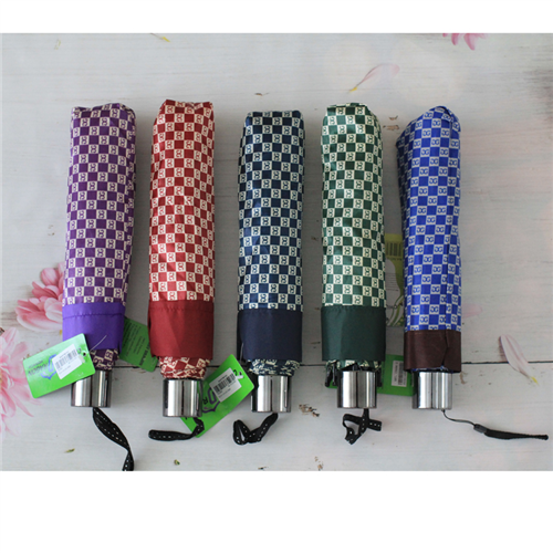 Bán Ô gấp cầm tay in chữ 0600 (nhiều màu)
