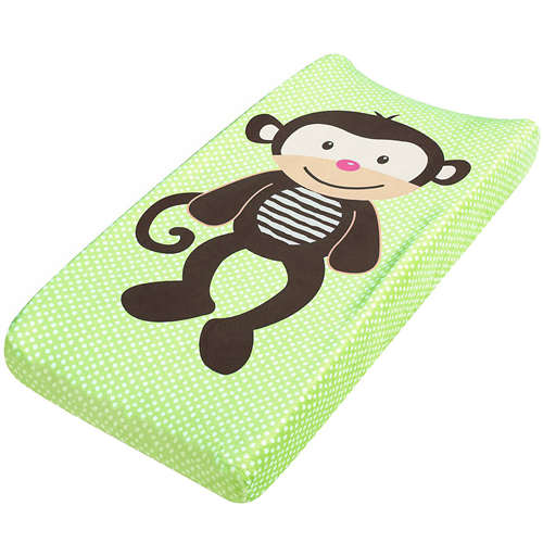 Bán Ga bọc đệm thay tã Summer Monkey xanh lá