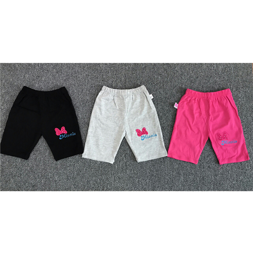 Bán Quần legging lửng bé gái thêu hình (1-5T)