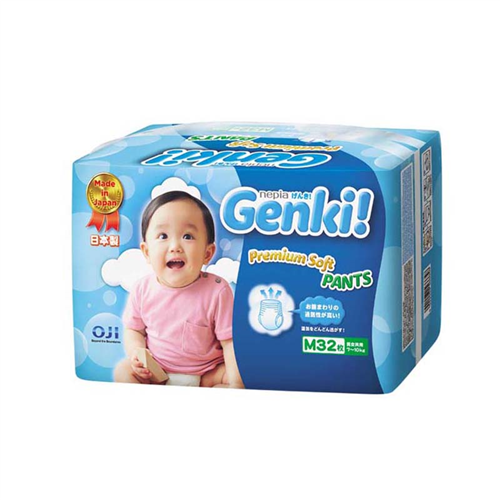 Bán Tã - Bỉm quần Genki M32 cho trẻ từ 6 - 10kg
