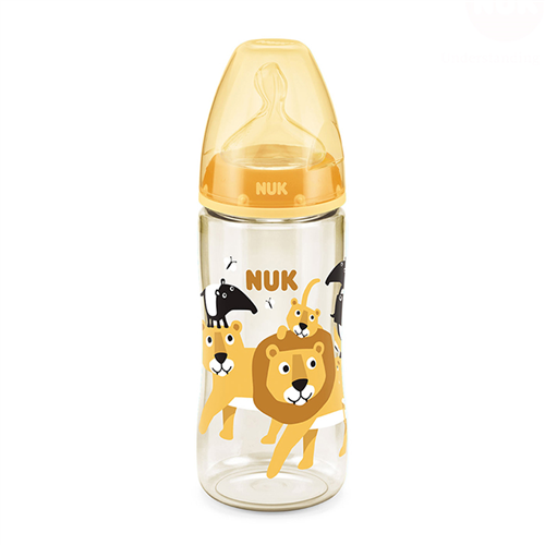 Bán Bình sữa nhựa PPSU cổ rộng Nuk Animals (300ml)