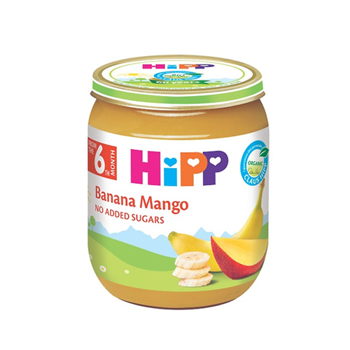 Bán Dinh dưỡng đóng lọ HiPP chuối xoài (125g)