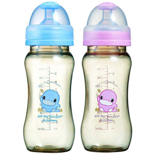 Bán Bình sữa cổ rộng nhựa Pes 280ml Kuku5817