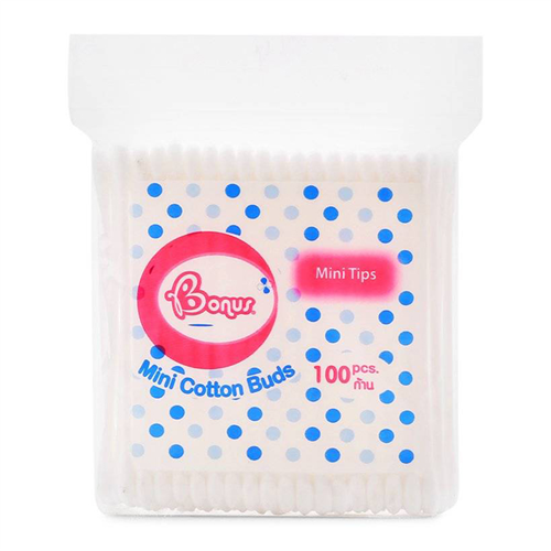 Bán Bông tăm trẻ em Bonus (100 cây/gói)