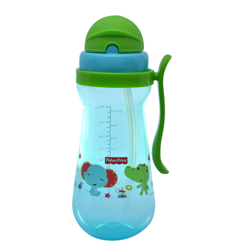 Bán Bình nước ống hút silicone Fisher Price 360ml