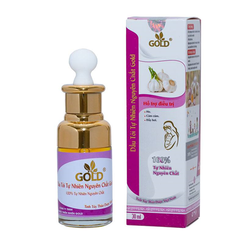 Bán Dầu tỏi tự nhiên nguyên chất Gold 30ml
