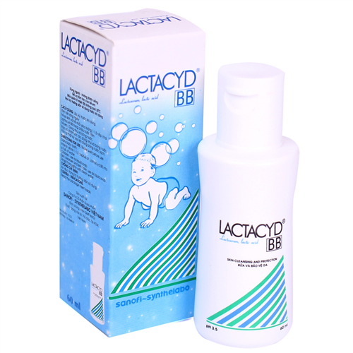 Bán Sữa tắm chống rôm sảy Lactacyd BB 60ml