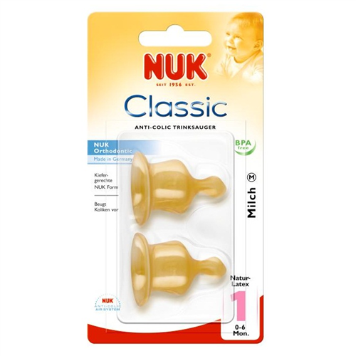 Bán Núm ty Nuk số 1 (su,cổ hẹp) đôi 701004
