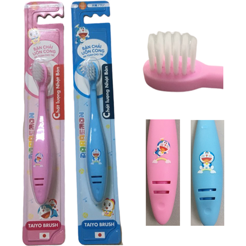 Bán Bàn chải đánh răng Doraemon nhiều màu (<5 tuổi)