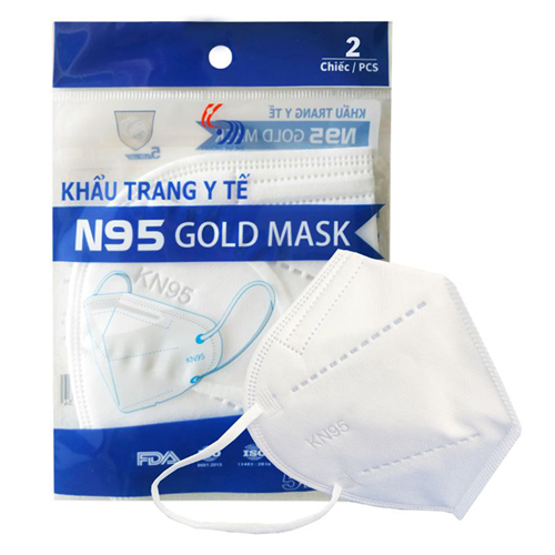 Bán Khẩu trang y tế N95 Gold Mask Trường Dương (2c/túi)