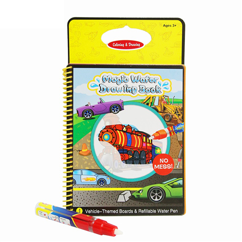 Bán Sách tô màu bút nước thần kỳ Toys House - Phương tiện giao thông