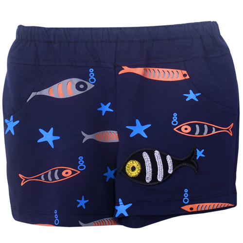 Bán Quần cộc bé trai Zara Kids hình cá (1 – 3 tuổi)
