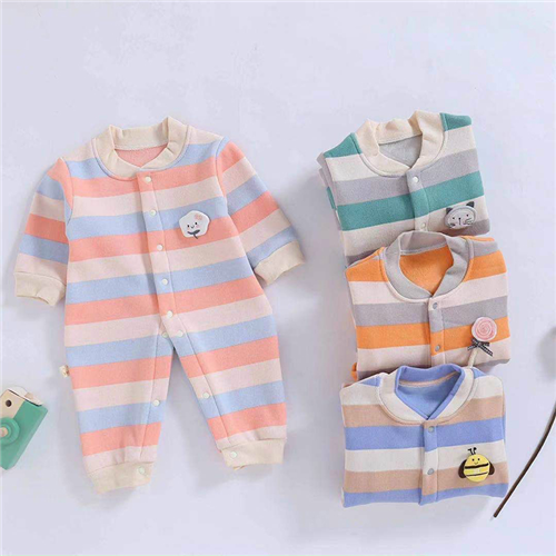 Bán Body liền nỉ kẻ sọc ngang trẻ em