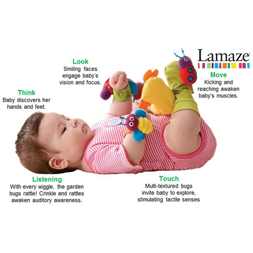 Bán Hộp quà lục lạc đeo tay, chân Lamaze cho bé