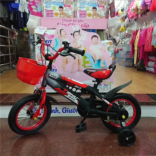 Bán Xe đạp trẻ em Thiết Ngưu (màu đỏ)