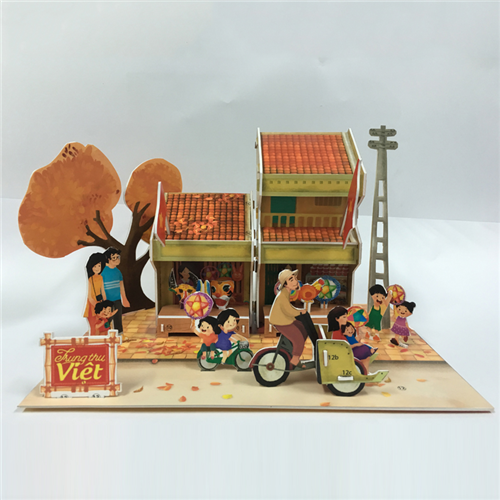 Bán Bộ xếp hình 3D Trung Thu Việt - Mua sắm Trung Thu