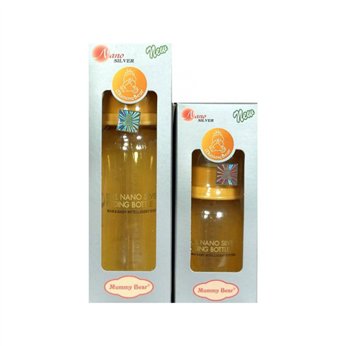 Bán Bình sữa mummybear nano silver 250ml (cổ hẹp)