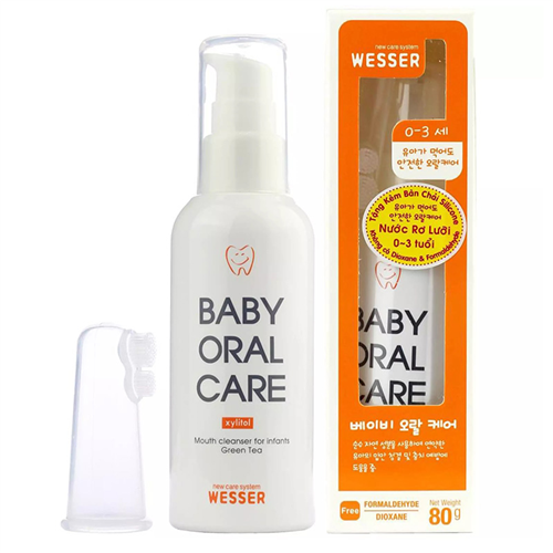 Bán Nước vệ sinh lưỡi, răng miệng cho bé (baby Oral Care)