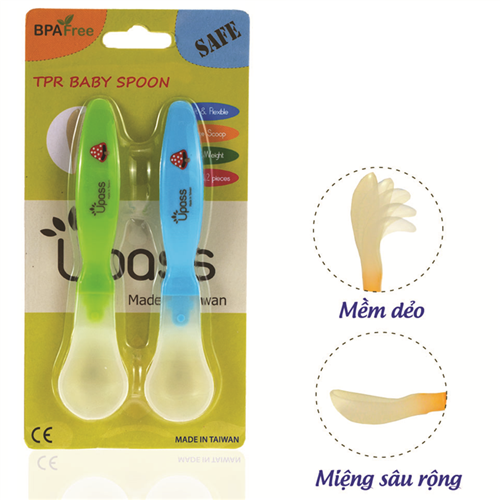 Bán Bộ 2 thìa ăn dặm siêu mềm UPASS