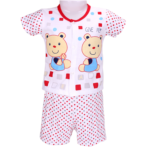 Bán Bộ quần áo cộc Thái Lan baby 70W76 màu đỏ
