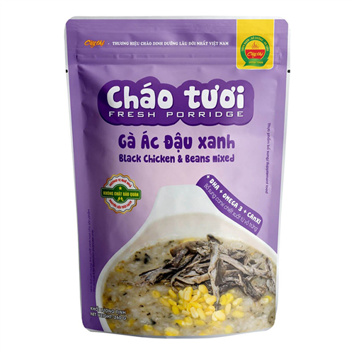 Bán Cháo tươi Cây Thị gà ác, đậu xanh 260g (7M+)
