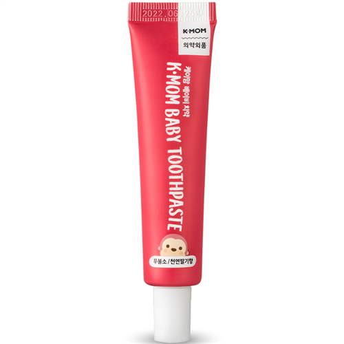 Bán Kem đánh răng trẻ em không chứa flouride K-Mom 6-36 tháng (30g) KM13593