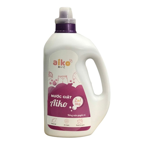 Bán Nước giặt xả Aiko hương nồng nàn quyến rũ 3L (tím)