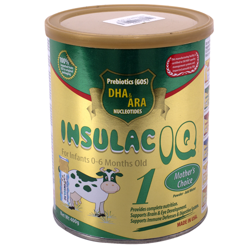 Bán Sữa Insulac IQ 1 cho trẻ từ 0 - 6 tháng 400g