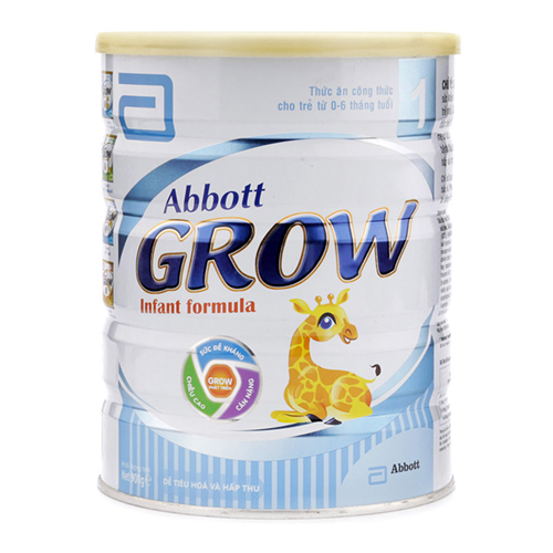 Bán Sữa Abbott Grow 1 - 900g (0-6 tháng)