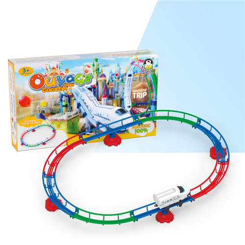 Bán Bộ đồ chơi mô hình đường ray kèm tàu 661H-5