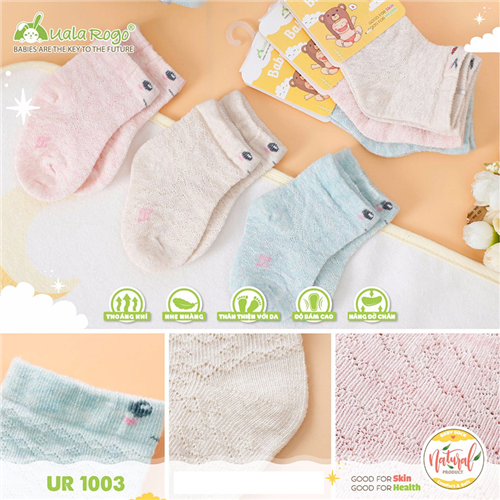 Bán Tất lưới Uala Rogo UR1003 (0-6M)
