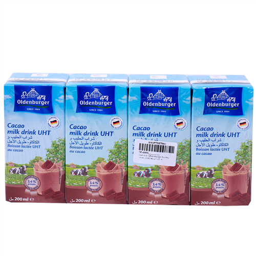 Bán Sữa tươi Oldenburger hương cacao (200ml)