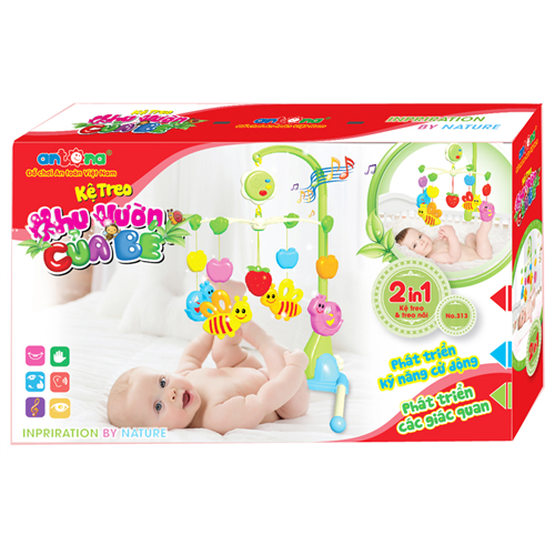 Bán Kệ treo khu vườn của bé Antona No.313 (2 in 1)