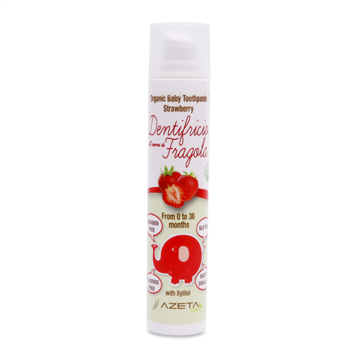 Bán Gel đánh răng AzetaBio Organic Baby vị dâu tây (0-36M)