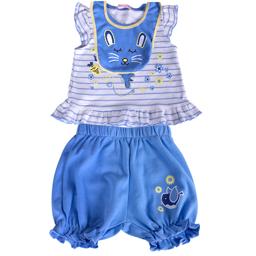 Bán Bộ cotton+ yếm Thái My kids 102420