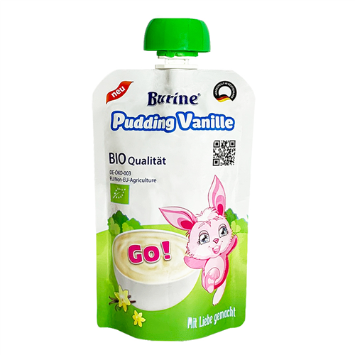 Bán Pudding Burine Organic vị Vani (dạng túi)