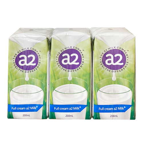 Bán Sữa tươi nguyên kem A2 200ml (lốc 6 hộp)