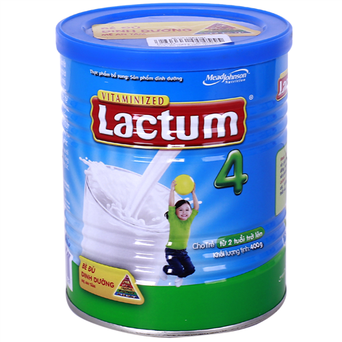 Bán Sữa Vitaminized Lactum số 4 - 400g (từ 2 tuổi trở lên)