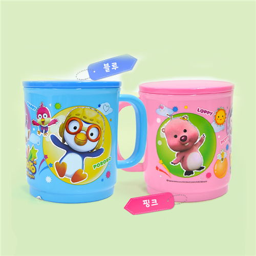 Bán Cốc pororo nhựa có nắp