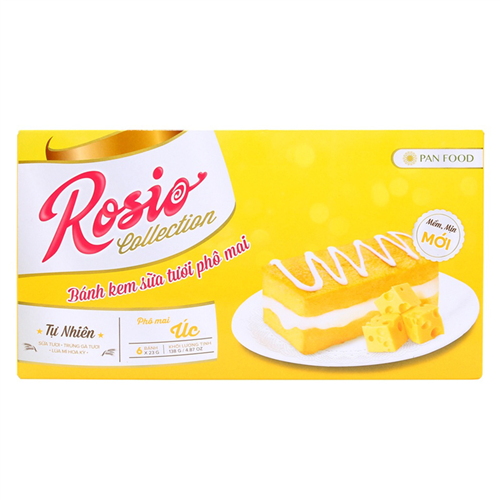 Bán Bánh kem sữa tươi Rosio - Phô mai Úc (138gr)