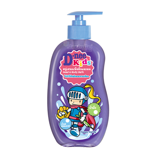 Bán Tắm gội toàn thân Dnee Kids 400ml (tím)