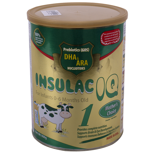 Bán Sữa Insulac IQ 1 cho trẻ từ 0 - 6 tháng 900g