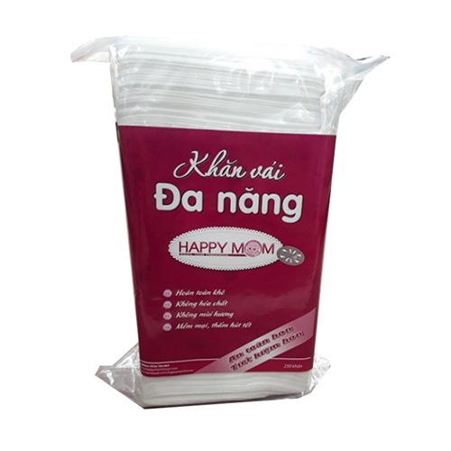 Bán Khăn vải đa năng Happy Mom (loại túi)