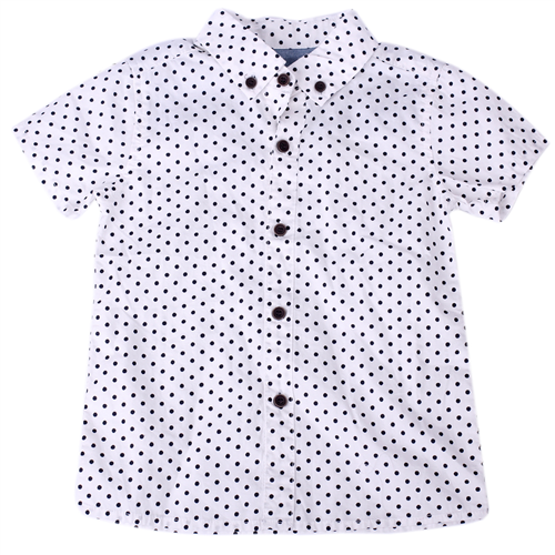 Bán Sơ mi trắng chấm bi 551 - QAH-1159