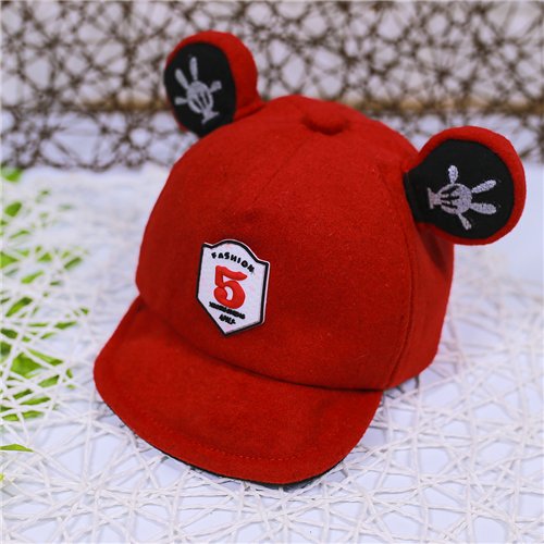 Bán Mũ lưỡi trai nỉ tai bông (1-3T)