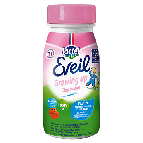 Bán Sữa bột pha sẵn Lactel Eveil uống liền 250ml (1-3 tuổi)