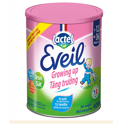 Bán Sữa bột Lactel Eveil Growing Up 400g (1-3 tuổi)